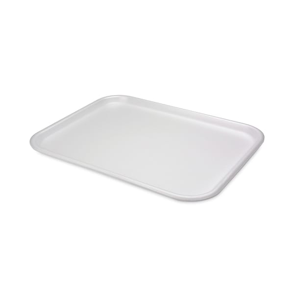 Pactiv Supermarket Tray, No 1216, 1-Comp, 16.25 x 12.63 x 0.63, White, PK100 0TF112160000 - main